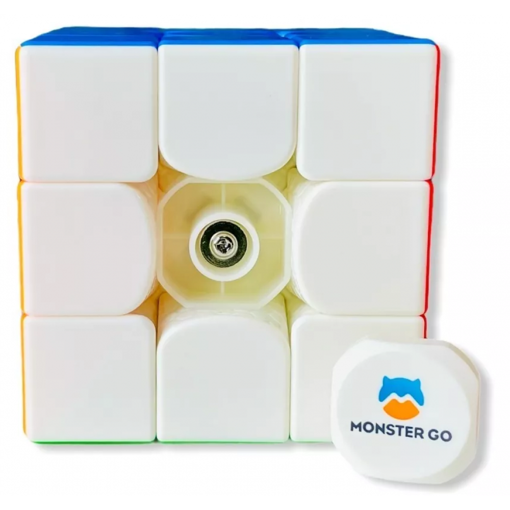 GAN Monster Go Traditional 3x3 stickerless | Кубик Рубика 3х3 MG без наклеек