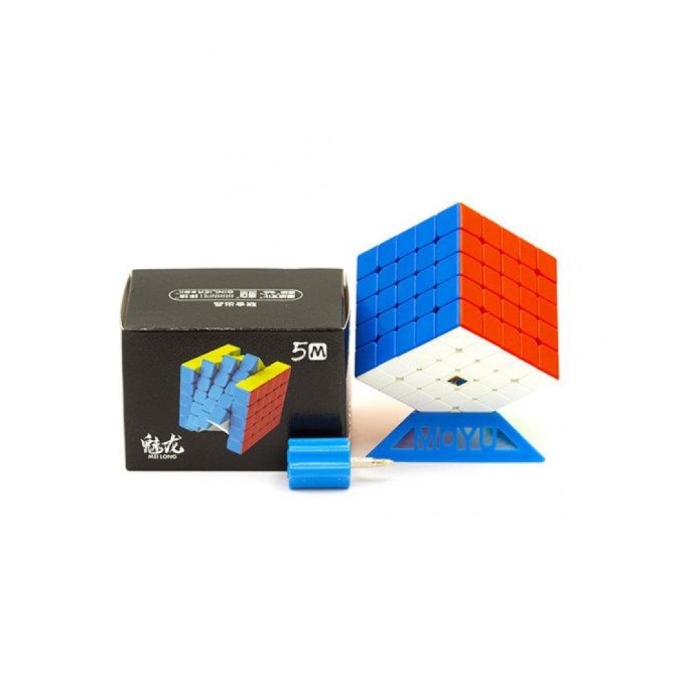 Meilong Magnetic cube 5x5 | Кубик Рубика 5х5 МоЮ магнитный без наклеек