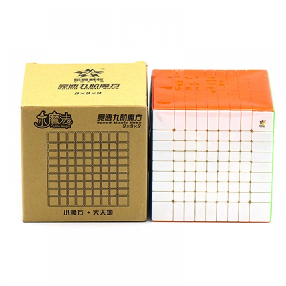 Yuxin Little Magic 9x9 stickerless | Кубик Рубіка Юксин 9х9 без наліпок