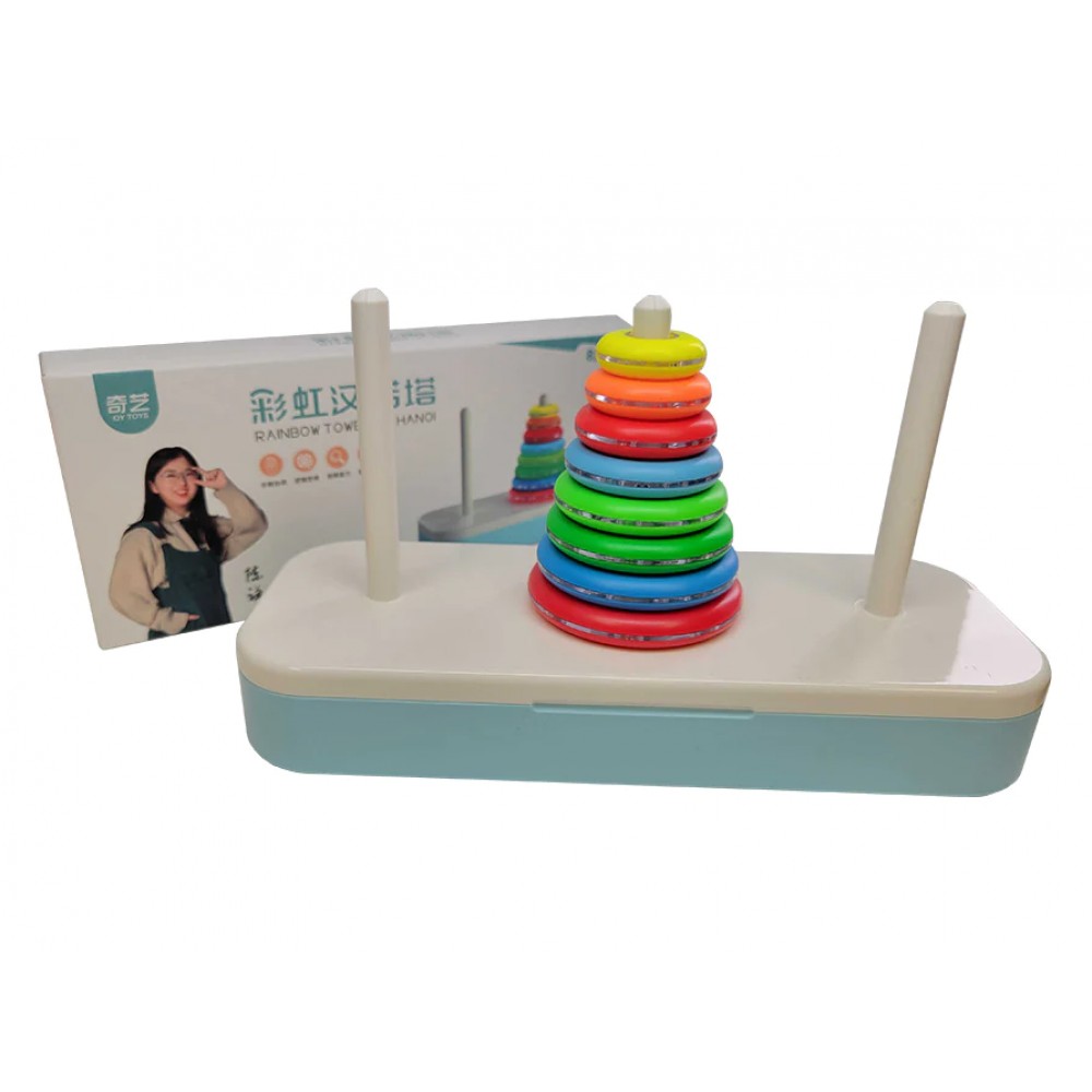 Ханойська вежа 8 колець | Tower of Hanoi QiYi