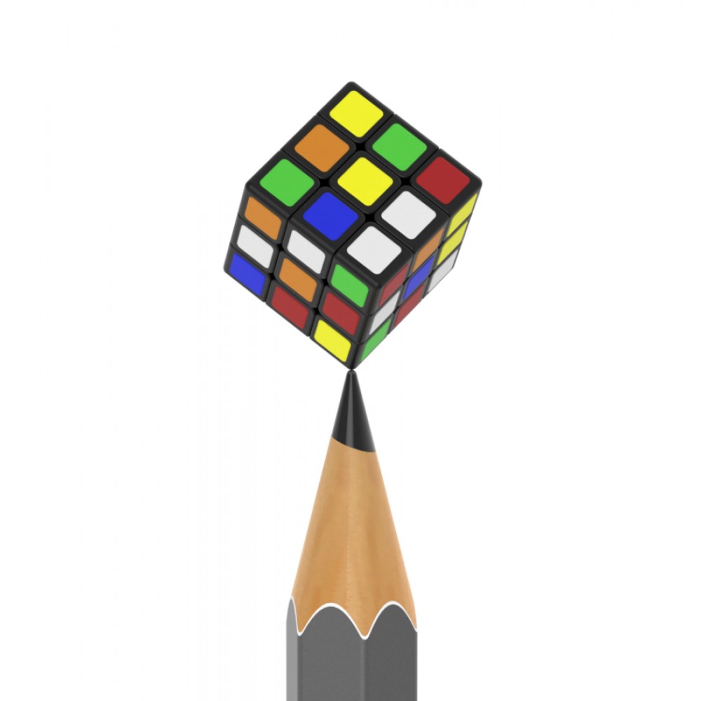 Micro cube 1 cm | Кубик Рубика 3х3 микро 1 см