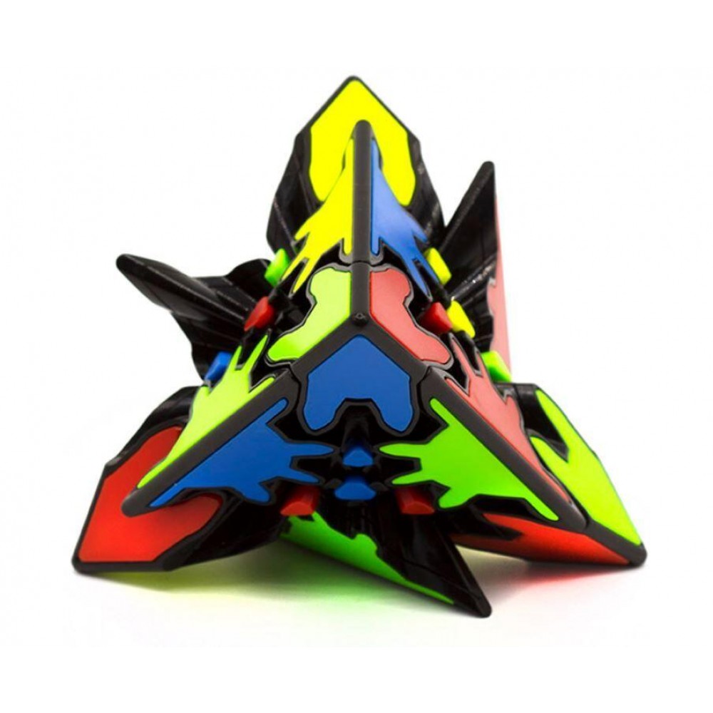 QiYi MoFangGe Gear Pyraminx | Пірамідка Рубіка шестеренчаста