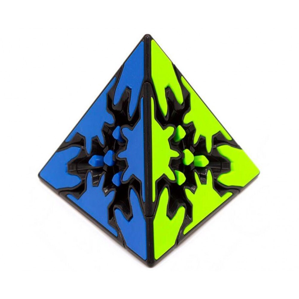 QiYi MoFangGe Gear Pyraminx | Пірамідка Рубіка шестеренчаста