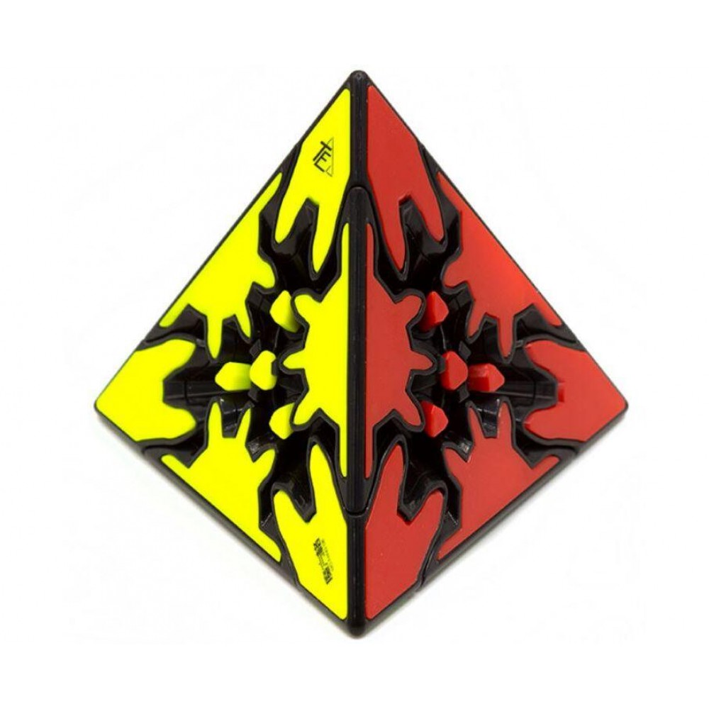 QiYi MoFangGe Gear Pyraminx | Пірамідка Рубіка шестеренчаста