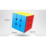 Meilong cube 3C 3x3 MF8888 | Кубик Рубіка 3х3 Мейлонг