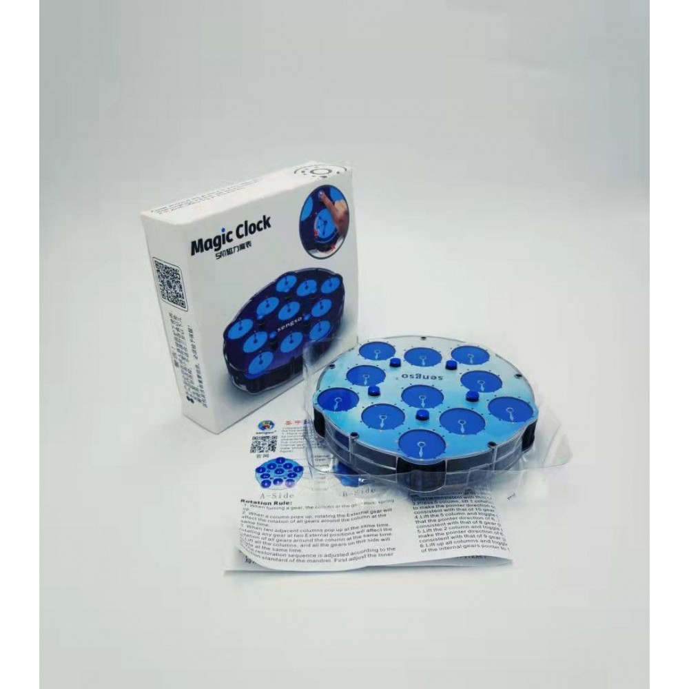 ShengShou Clock magnetic 5x5 Megaminx | Часы (клоки) Рубика магнитные 5х5 Мегаминкс