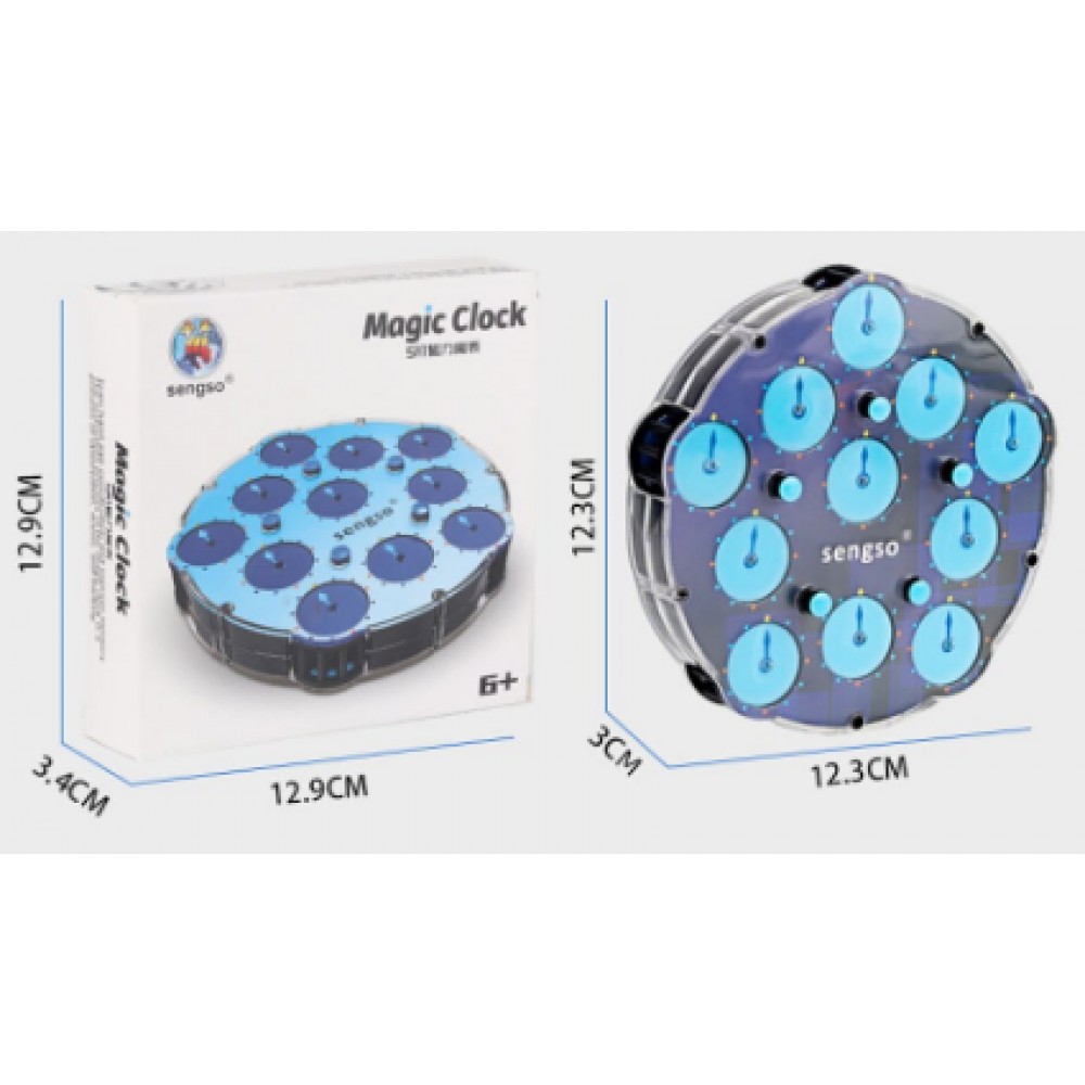 ShengShou Clock magnetic 5x5 Megaminx | Часы (клоки) Рубика магнитные 5х5 Мегаминкс