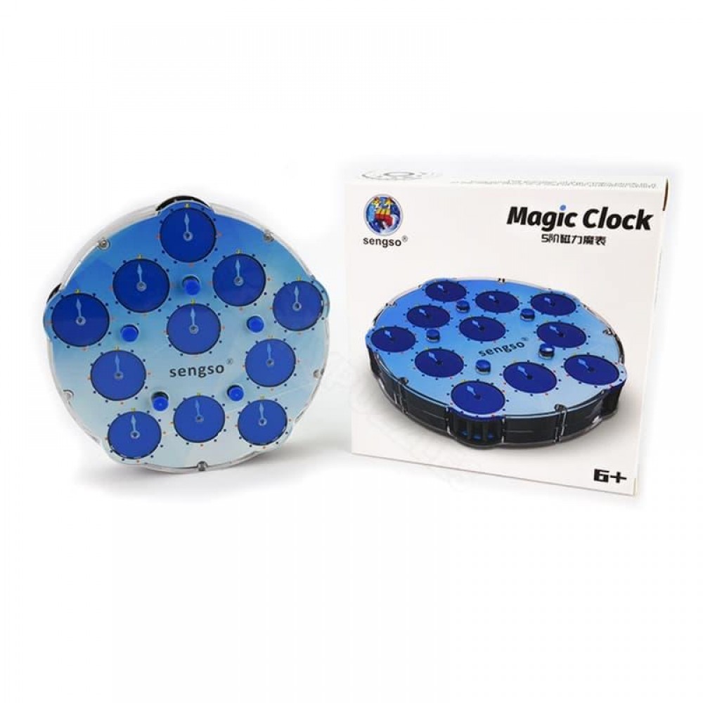 ShengShou Clock magnetic 5x5 Megaminx | Годинник (клокі) Рубіка магнітні 5х5 Мегамінкс