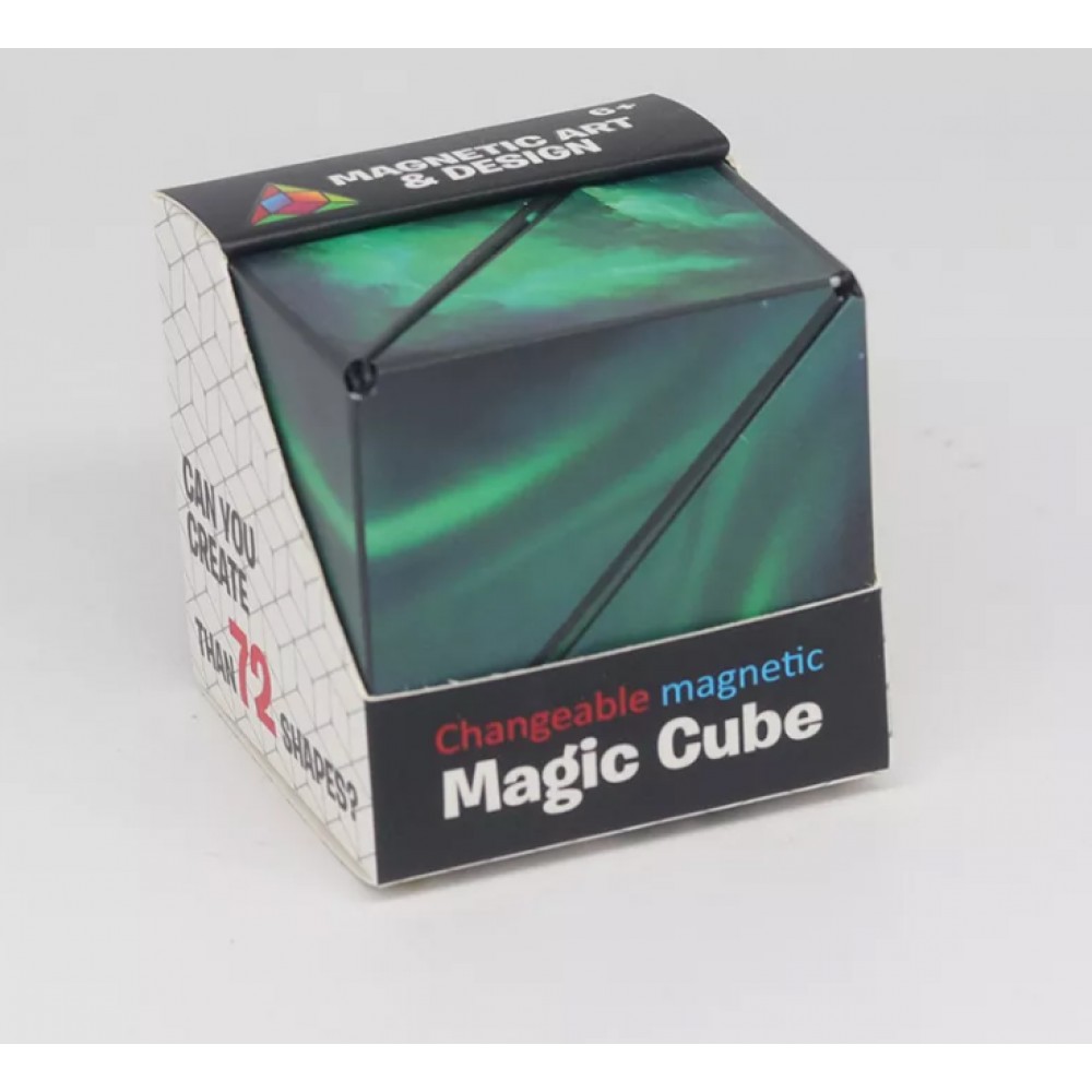 Shape Shifting Box Magnetic Magic Cube | Малахіт