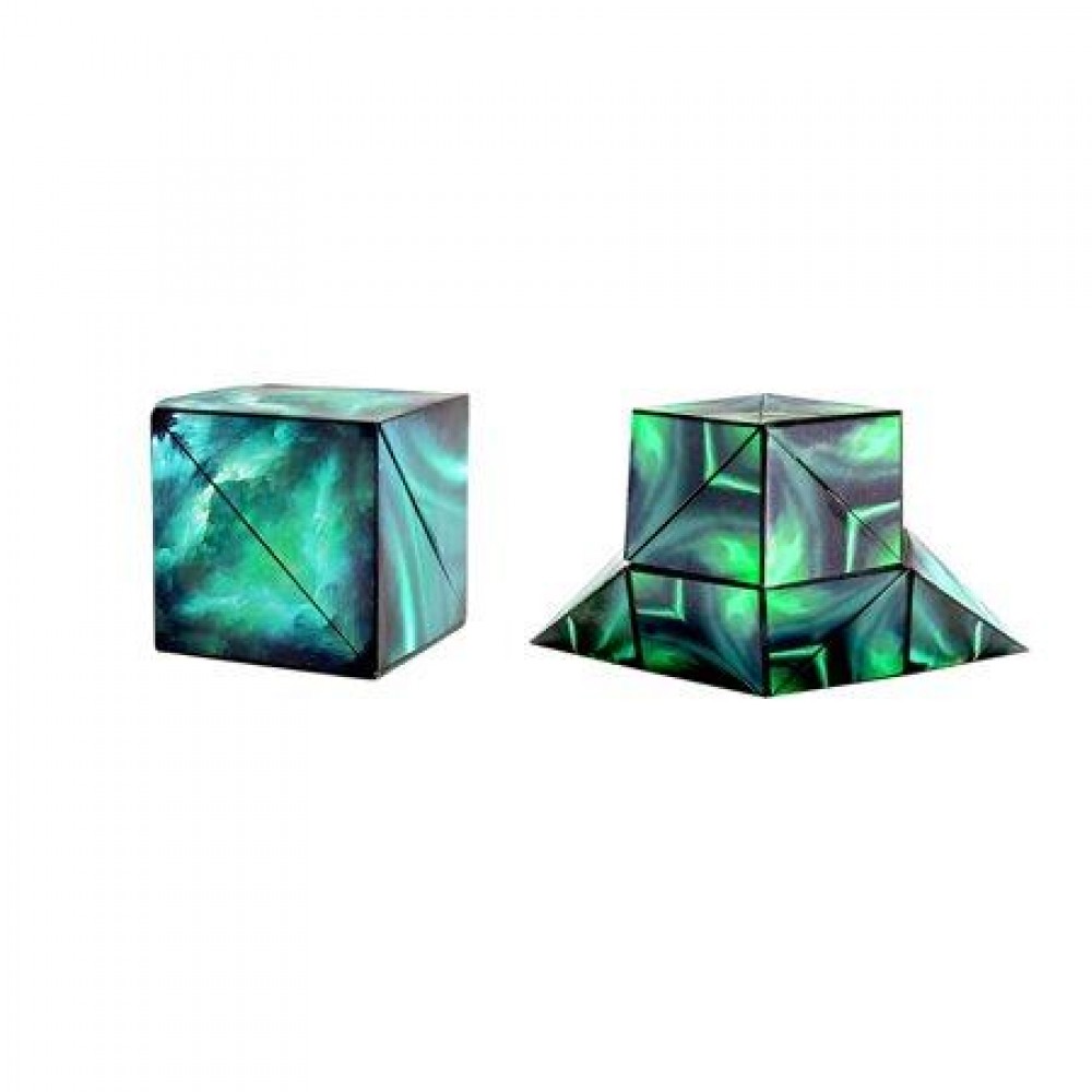 Shape Shifting Box Magnetic Magic Cube | Малахіт