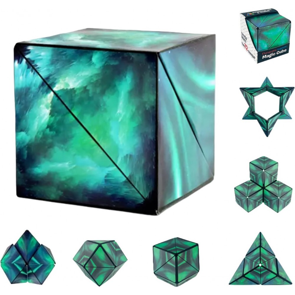 Shape Shifting Box Magnetic Magic Cube | Малахит