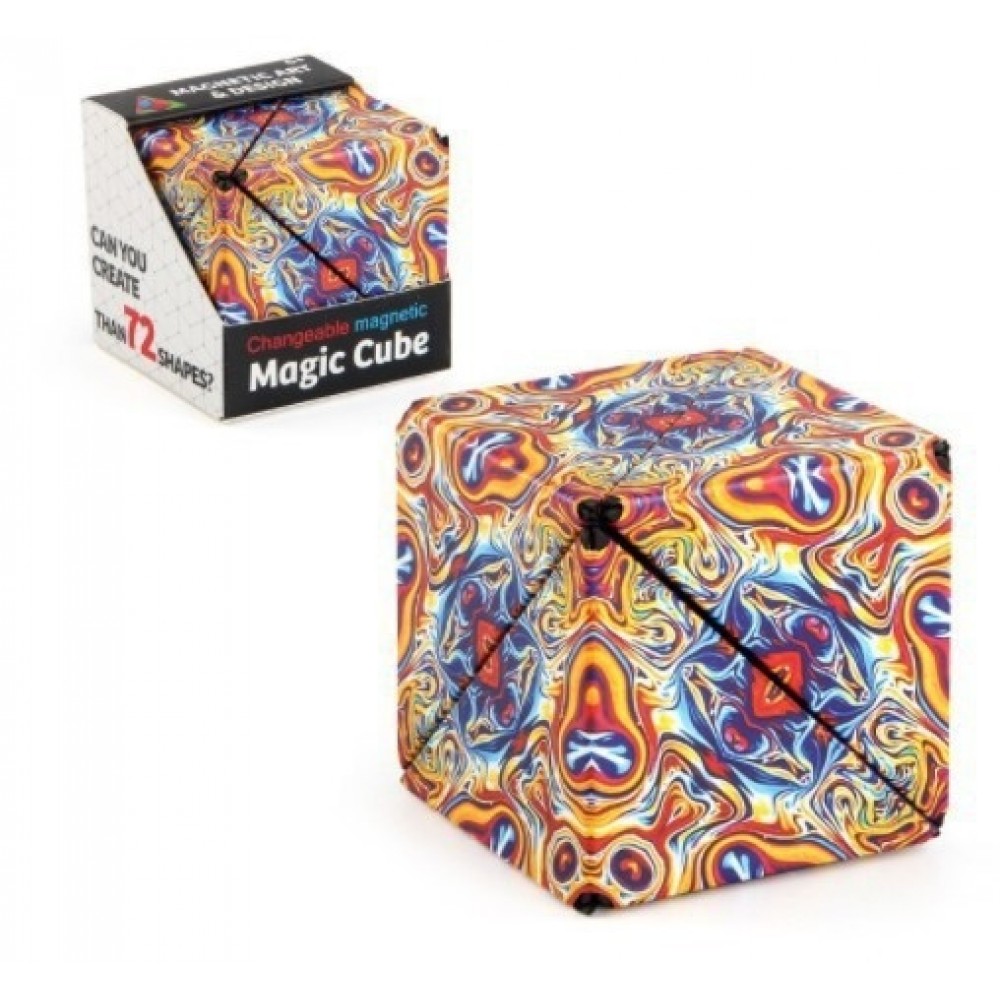 Shape Shifting Box Magnetic Magic Cube | Різнокольорові візерунки