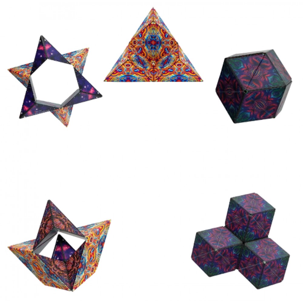 Shape Shifting Box Magnetic Magic Cube | Разноцветные узоры