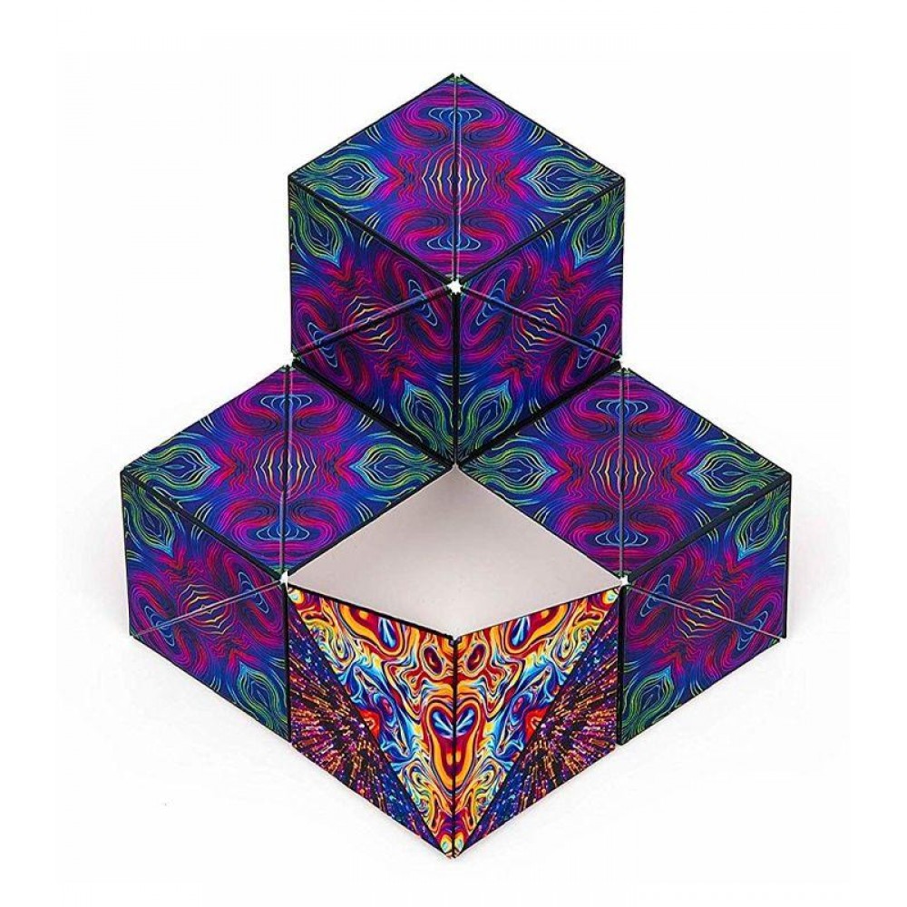 Shape Shifting Box Magnetic Magic Cube | Різнокольорові візерунки