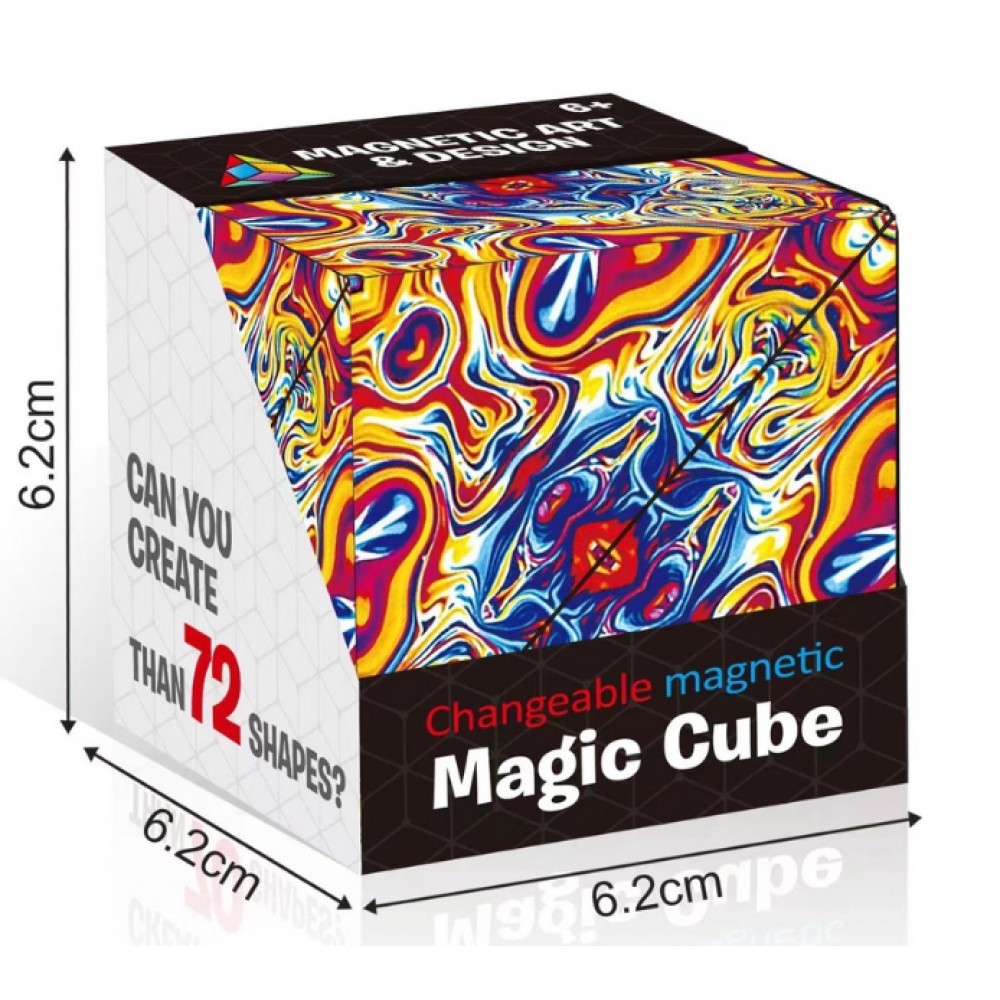 Shape Shifting Box Magnetic Magic Cube | Разноцветные узоры