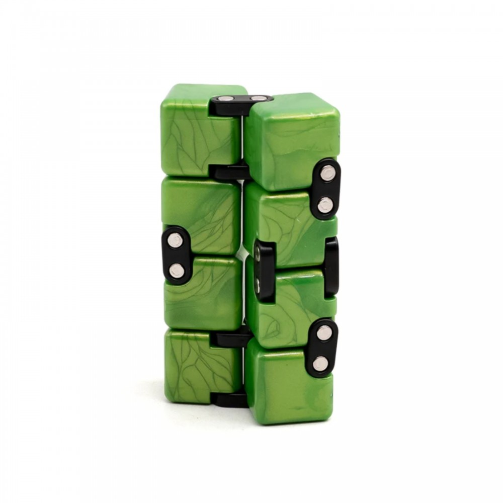 Куб антисстресс | Бесконечный куб | QiYi MoFangGe Infinity cube green