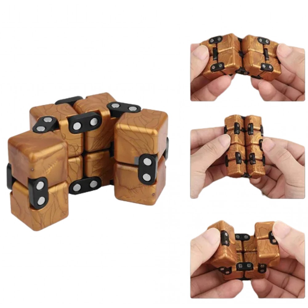 Куб антистрес | Нескінченний куб | QiYi MoFangGe Infinity cube gold