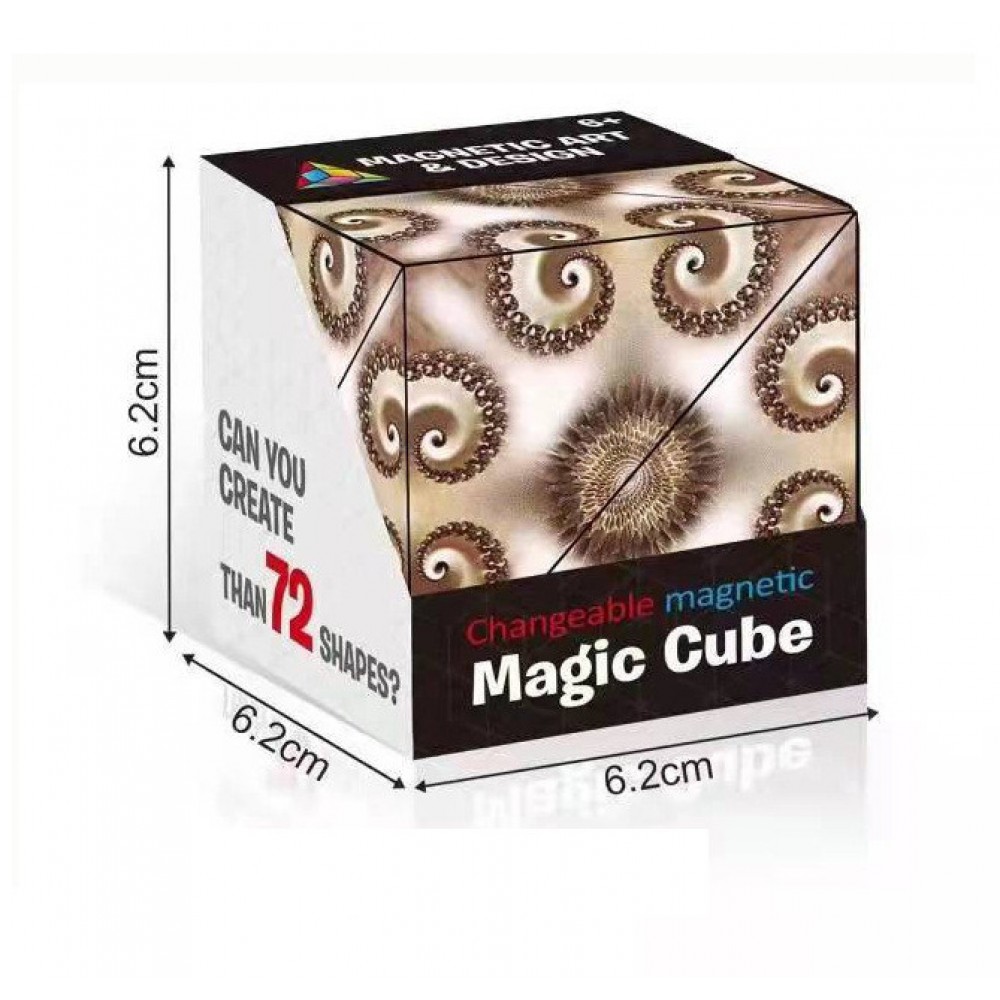 Shape Shifting Box Magnetic Magic Cube | brown