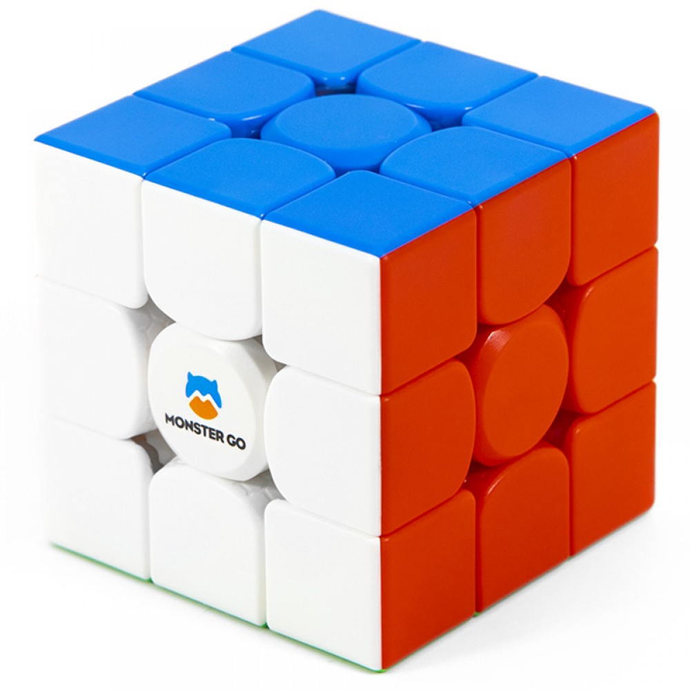 GAN Monster Go EDu 3x3 M | Кубик Рубіка 3х3 MG магнітний без наліпок