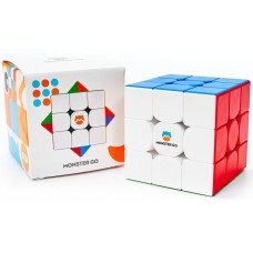 GAN Monster Go EDu 3x3 M | Кубик Рубика 3х3 MG магнитный без наклеек