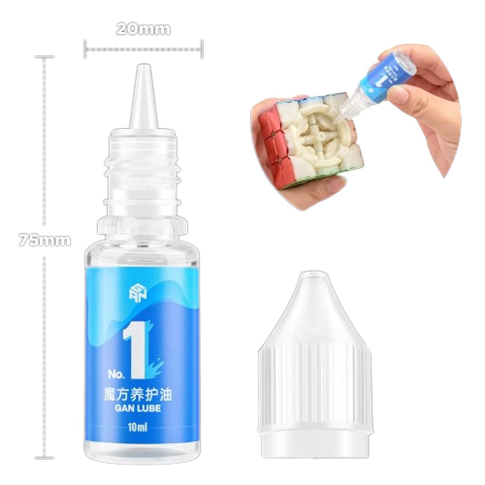 Смазка для кубика Рубика 10 мл | Gan Lube №1 10 ml