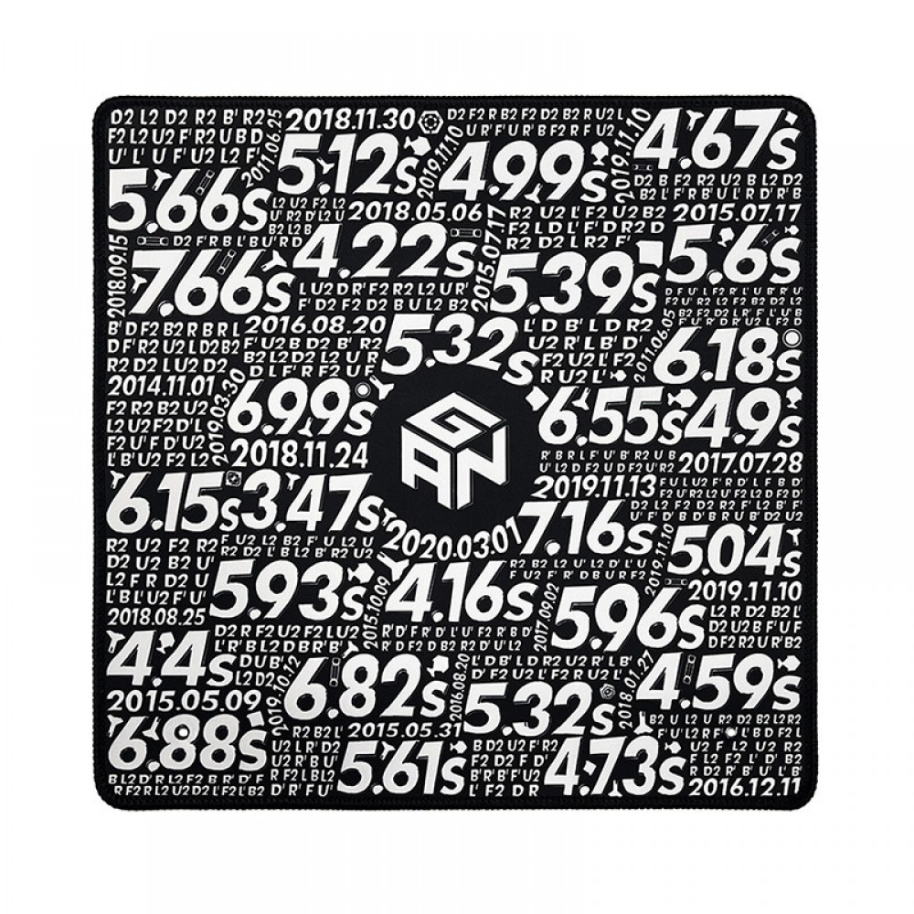 GAN Mat Black | Мат для спидкубинга ГАН чёрный