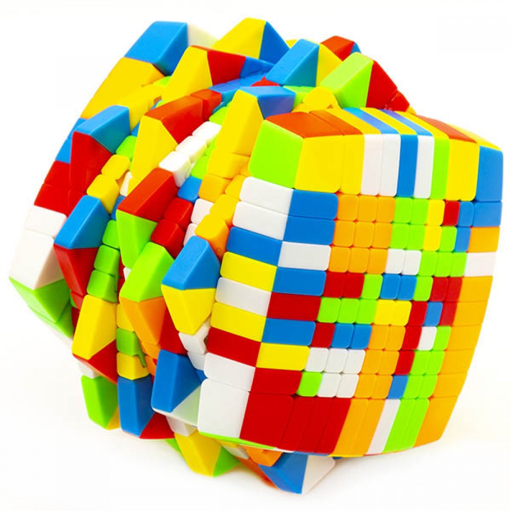 ShengShou Pillow 10x10 stickerless | Кубик Рубика 10х10 без наклеек