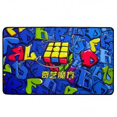 QiYi MoFangGe Player One Graffiti Mat | Мат для спидкубинга КиЙи | DZ05