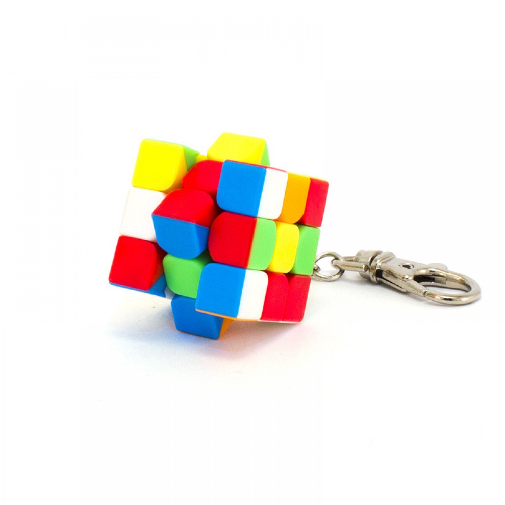Meilong cube Keychain 3x3 MF8824 | Кубик Рубика Брелок 3х3  Мэйлонг