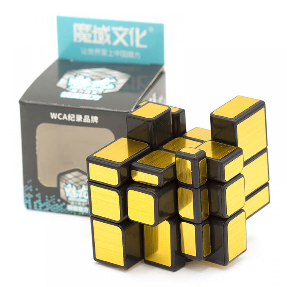 MoYu Meilong Mirror Cube 3x3 gold | Зеркальный Кубик Мэйлонг 3х3 золотой