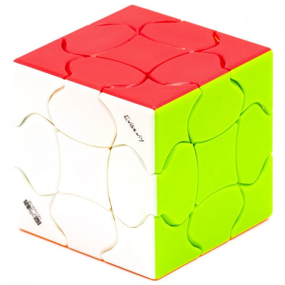 QiYi MofangGe Fluffy Cube 3x3 stickerless | Флаффи куб 3х3 без наклеек