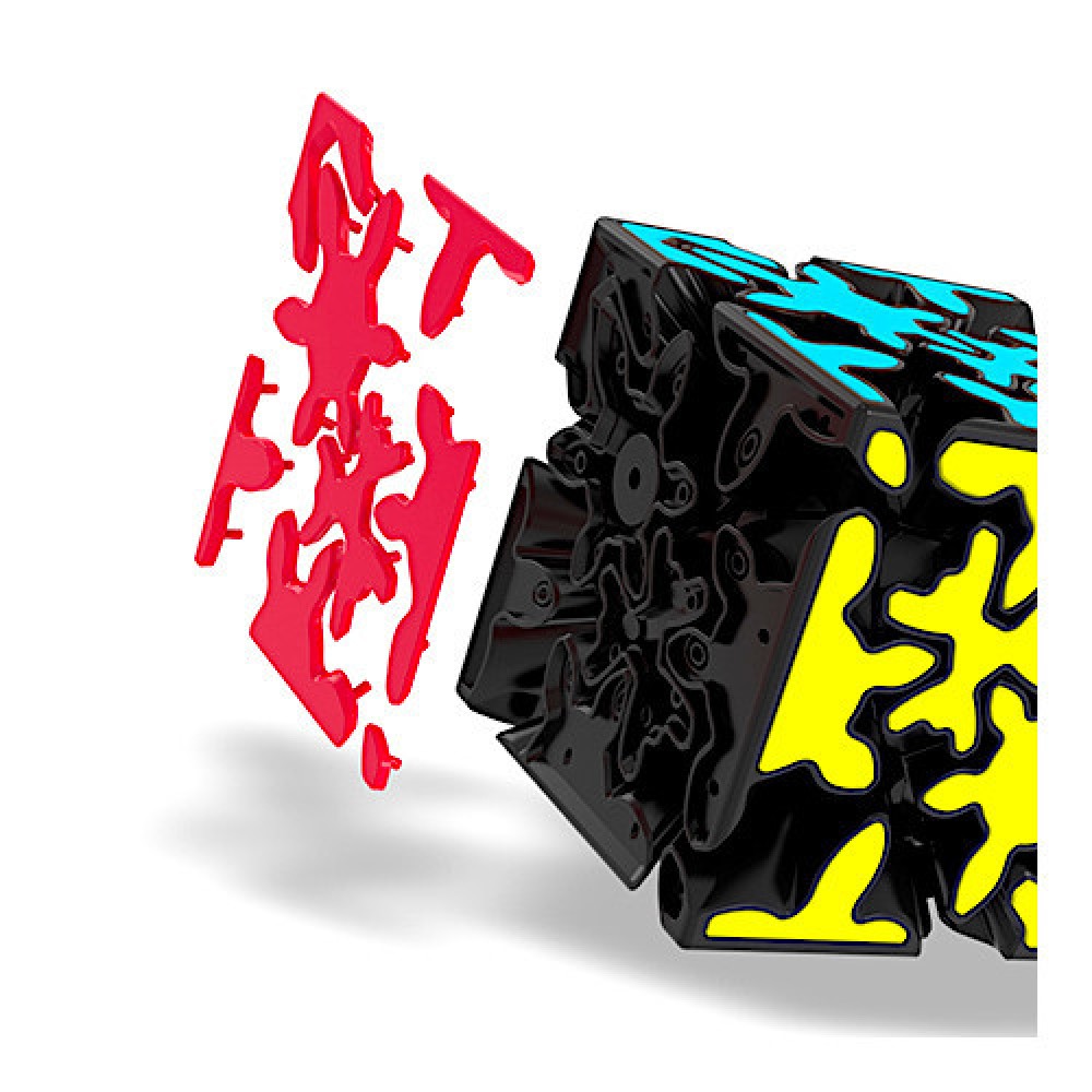 QiYi MofangGe Crazy Gear Cube 3x3 | Головоломка шестерёнчатая