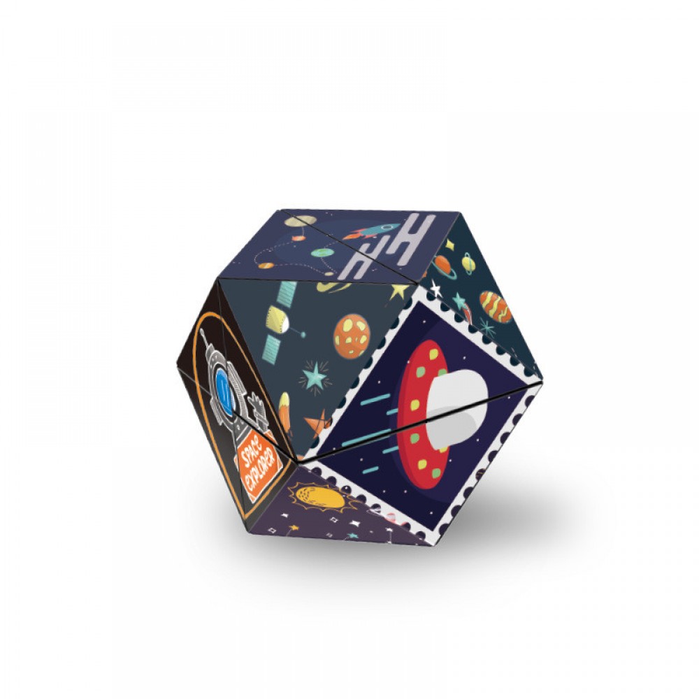 QiYi MofangGe Shape Shifting Megaminx | Мегамінкс Space QY3107