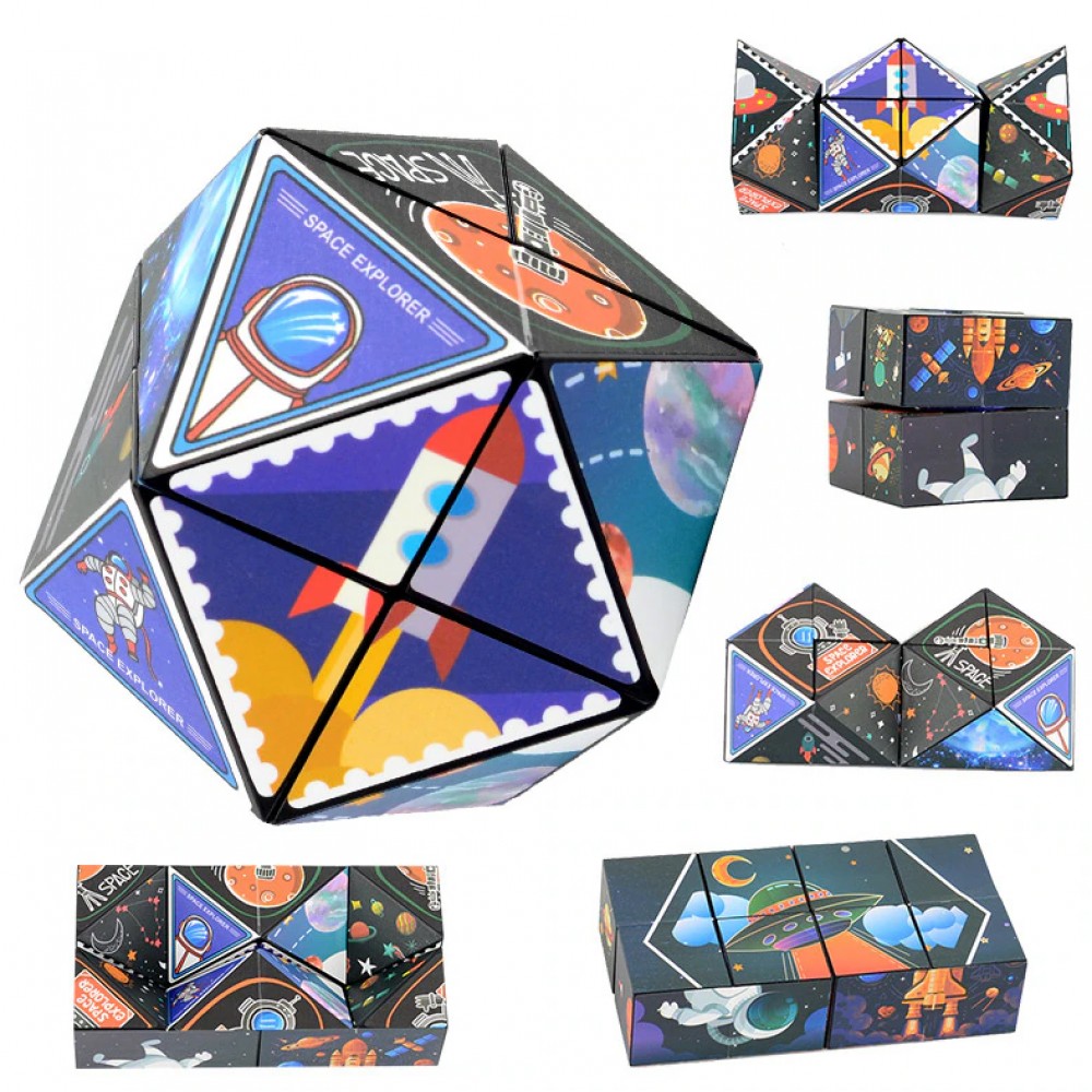 QiYi MofangGe Shape Shifting Megaminx | Мегамінкс Space QY3107
