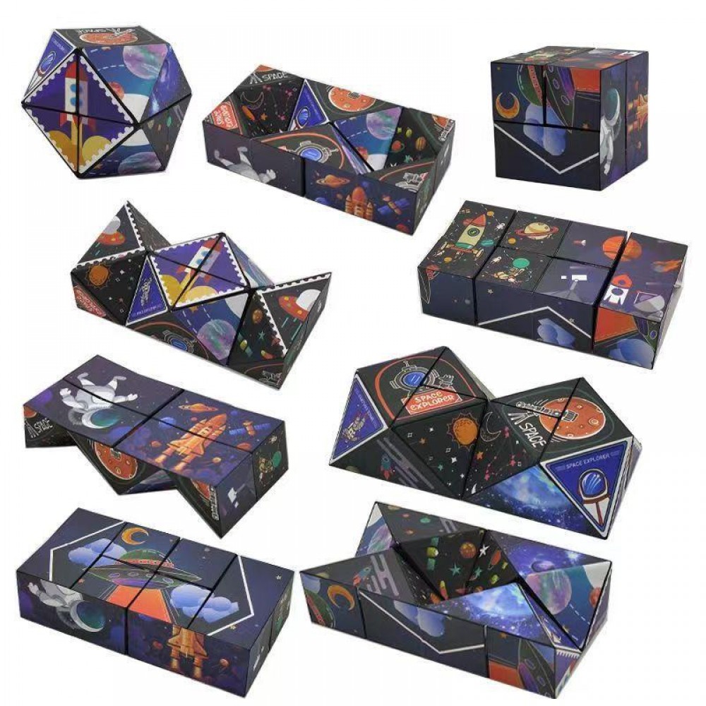 QiYi MofangGe Shape Shifting Megaminx | Мегамінкс Space QY3107