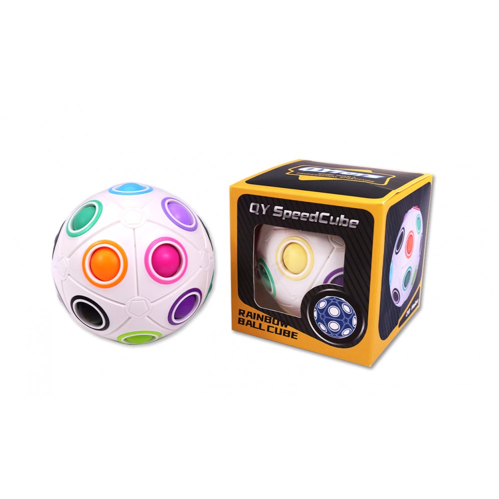 QiYi MofangGe 20 holes Rainbow Orbo ball | Головоломка Волшебный Шар Орбо 20 цветов