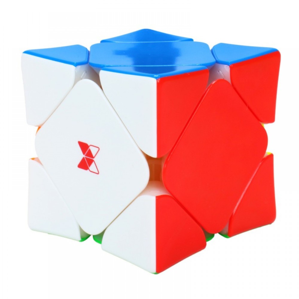 QiYi MofangGe X-Man Wingy Skewb V2M | Головоломка Скьюб магнитный Икс-Мэн