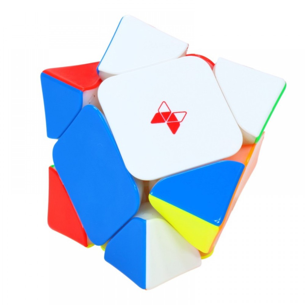 QiYi MofangGe X-Man Wingy Skewb V2M | Головоломка Скьюб магнитный Икс-Мэн