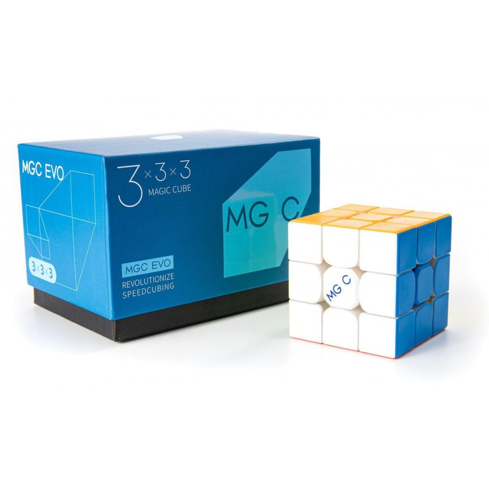 YJ MGC EVO 3x3 magnetic stickerless | Кубик Рубика 3x3 магнитный ЭВО
