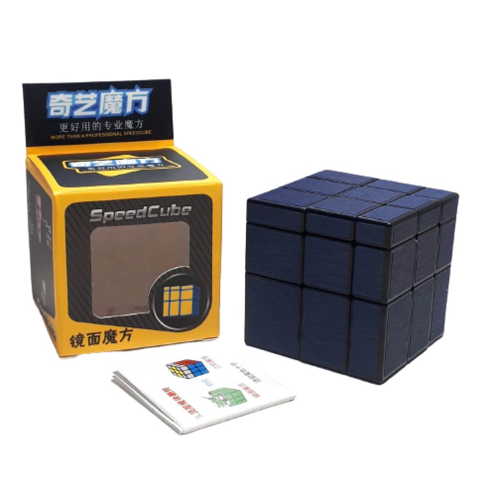 Дзеркальний кубик 3x3 | QiYi MoFangGe Mirror blue