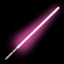 Світловий лазерний меч Джедая | 33 ефекти | 85 см | чорний | безступінчаста зміна кольорів