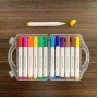 Маркеры Floating Pen | рисование на воде | плавающие рисунки | 12 цветов в кейсе