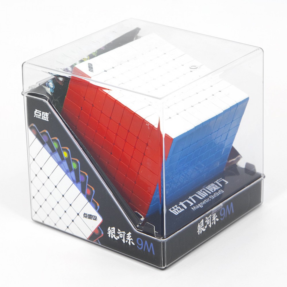 DianSheng Galaxy 9x9 M primary internal | Кубик Рубіка 9х9 магнітний преміум пластик усередині
