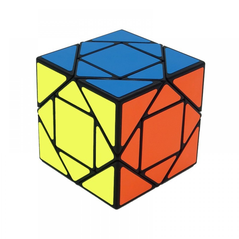 MoYu Mofang Jiaoshi Pandora Cube black | Головоломка Пандора-куб з наліпками MF8847 