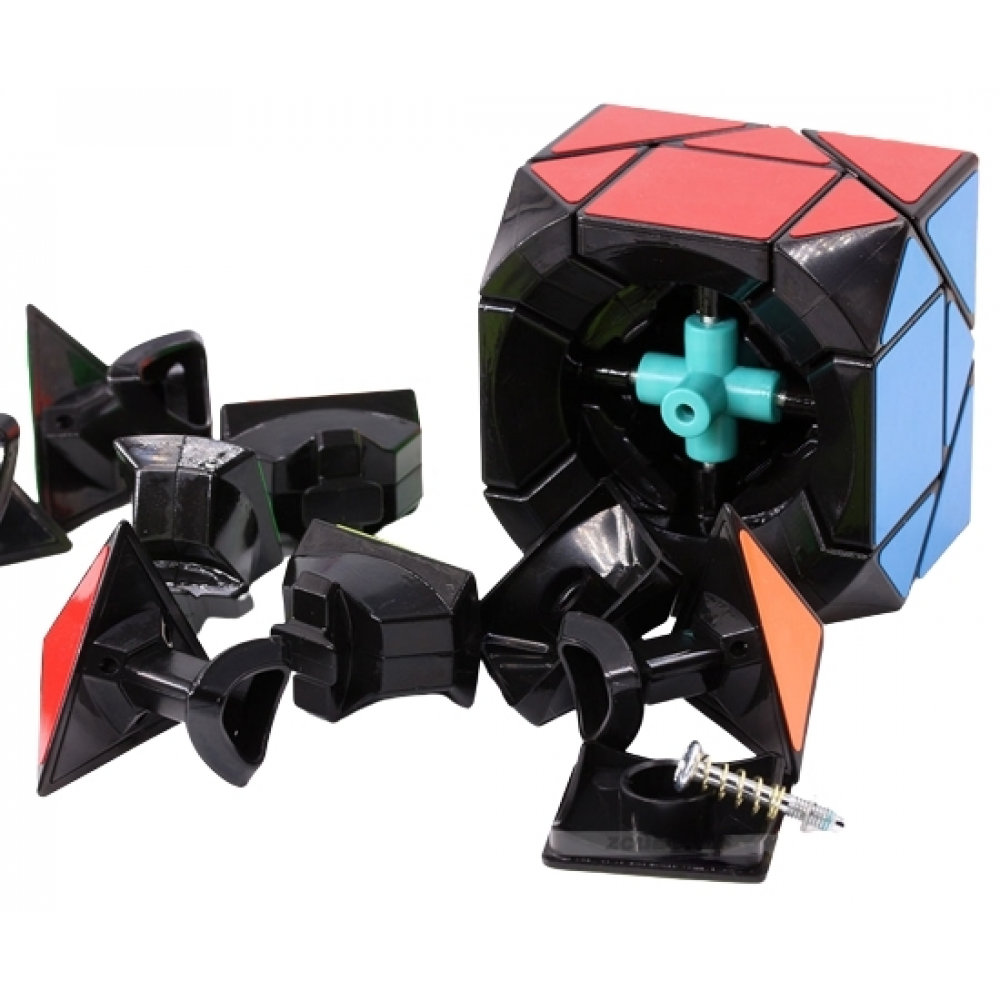 MoYu Mofang Jiaoshi Pandora Cube black | Головоломка Пандора-куб з наліпками MF8847 