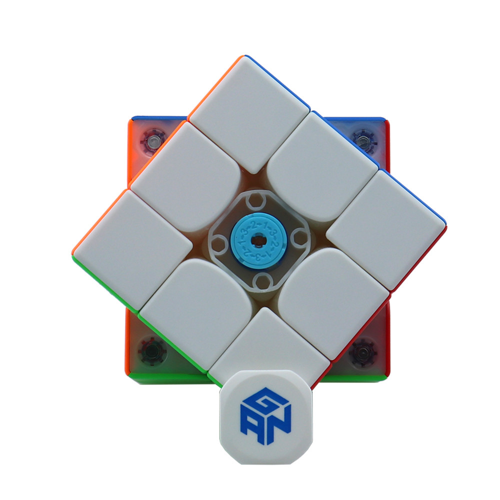 GAN 356 ME Magnetic 3x3 stickerless | Кубик Рубика 3х3 Ган 356 МЕ магнитный без наклеек