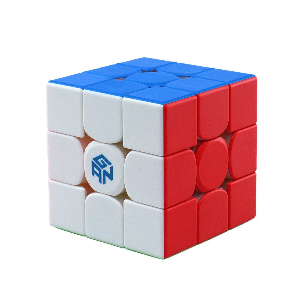 GAN 356 ME Magnetic 3x3 stickerless | Кубик Рубіка 3х3 Ган 356 МЕ магнітний без наліпок