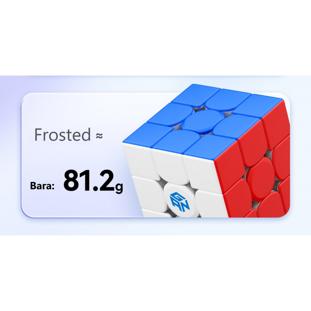GAN 356 Maglev Frosted cube 3x3 | Кубик Рубіка 3х3 ГАН 356 з магнітною левітацією | матове покриття
