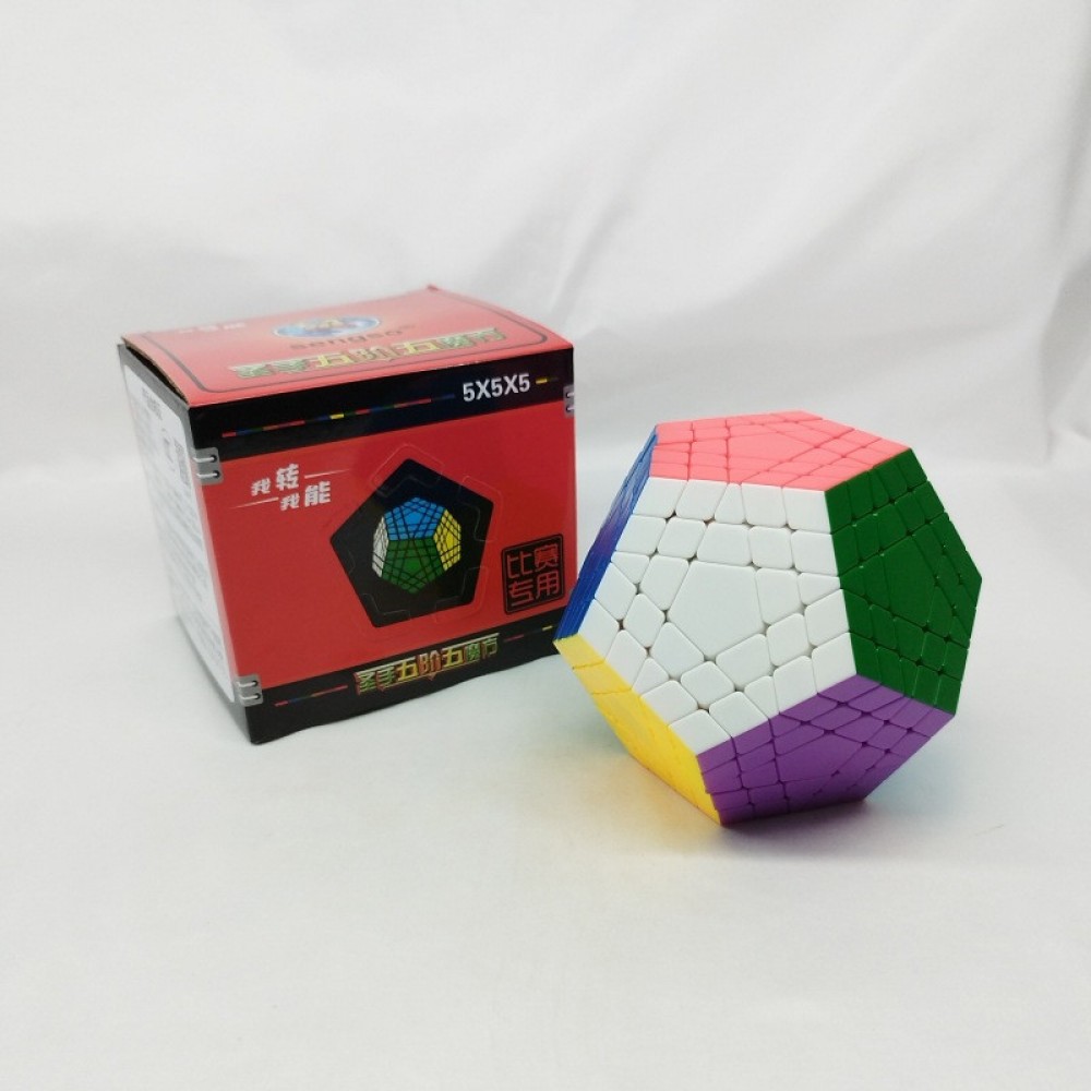 Мегаминкс Гигаминкс 5х5 без наклеек | Megaminx Gigaminx 5x5 stickerless
