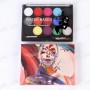 Профессиональный аквагрим Poetry Shadow - 15 цветов + 2 кисточки - FC1502